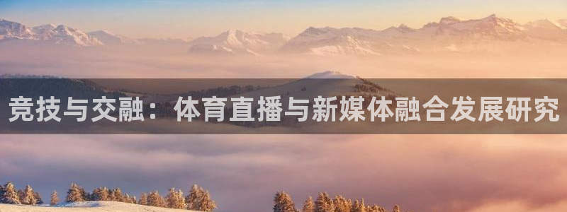 竞技与交融：体育直播与新媒体融合发展研究